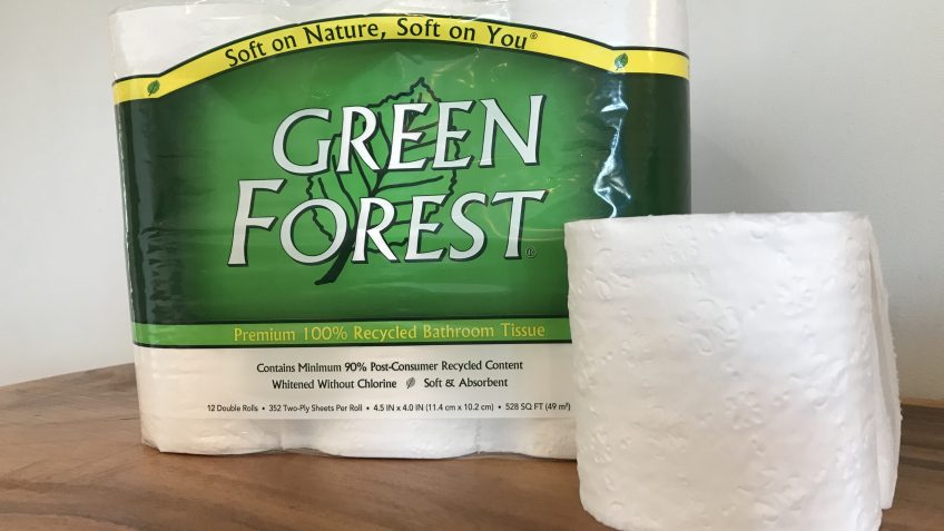 Green Forest toilet paper 12 roll pack
