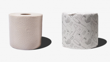 Bamboo toilet paper from Package Free